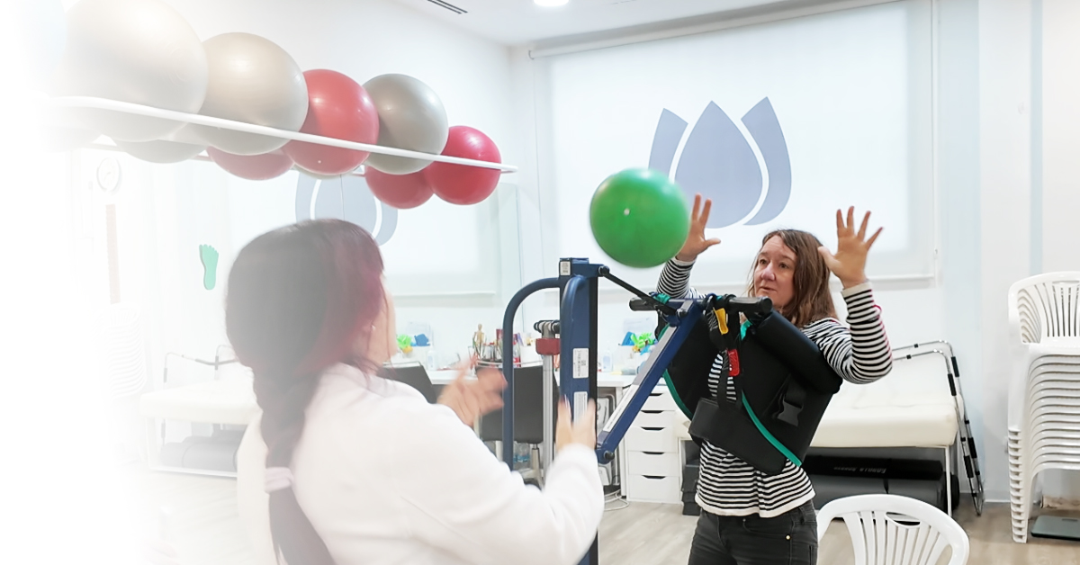 grúa de bipedestación para personas con Parkinson