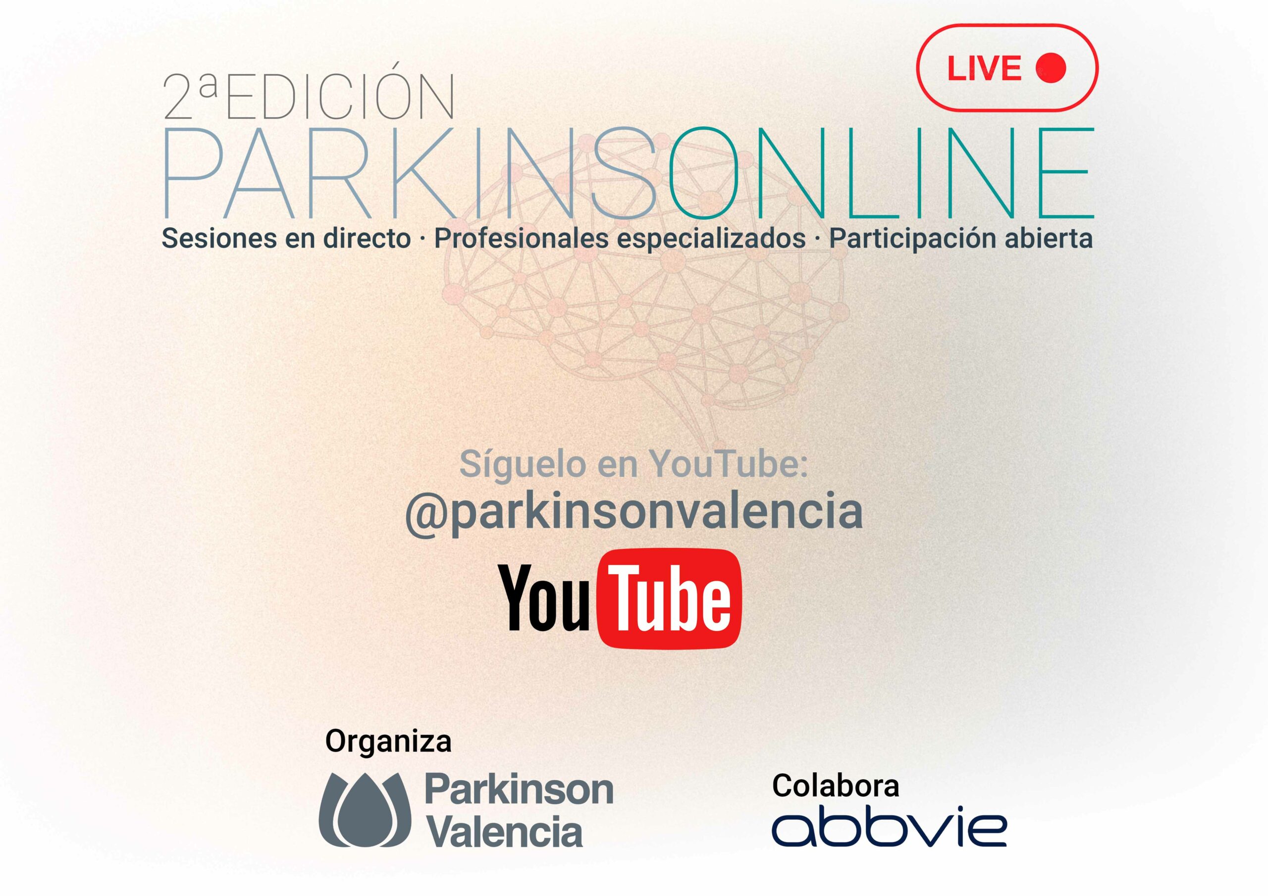 Cartel de la segunda edición de ParkinsOnline